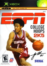 ESPN College Hoops 2K5 Xbox US box art